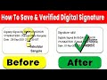 How Validate DIGITAL SIGNATURE in Any Certificate / PDF Documents? | Digital Signature Verification