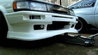 AE86 ジャッキアップしてみました