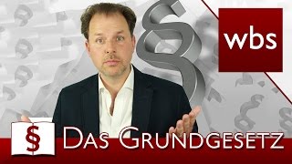 Jura Basics: Das Grundgesetz | Rechtsanwalt Christian Solmecke