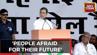 Rahul Gandhi Speech At Ramlila Maidan, Attacks Centre & PM On Inflation | Congress Protest Rally