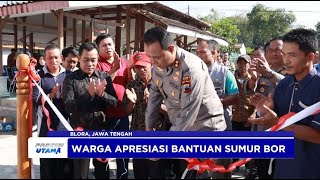 POLRES BLORA BANGUN SUMUR BOR UNTUK ATASI KRISIS AIR