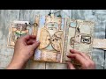 Journal Flip Through FOLIO 2: Create a Beautiful Junk Journaling Folio Using a Simple Folio Template