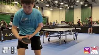 Ma Jinbao vs Akio Fukuhara LA Open RO16