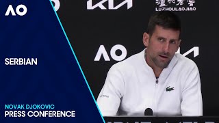 Novak Djokovic Press Conference na Srpskom | Australian Open 2024 Fourth Round