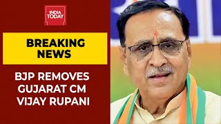 BJP Removes Gujarat CM Vijay Rupani 15 Months Before Assembly Election| Breaking News