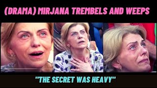 MEDJUGORJE: MIRJANA TREMBELS AND WEEPS