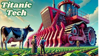 Discover 100 Giant and Powerful Agricultural Machines