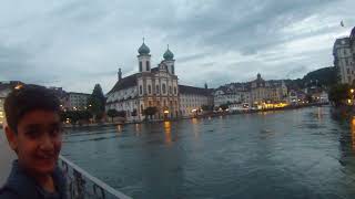 Hochwasser am Vierwaldstättersee  - Die Reuss am 14, 15. Juli 2021