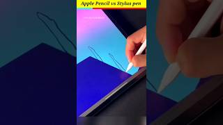Apple pencil vs Stylus pen - #shorts #techytechshorts