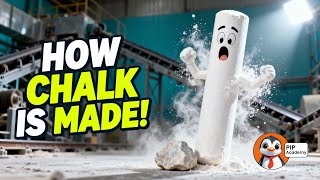 How Classroom Chalk Is Made | Inside the Chalk Factory