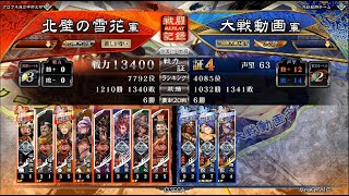 【三国志大戦6】8笑(ワラ)奇人の笑々珍道中　八十八筆目【十四陣】