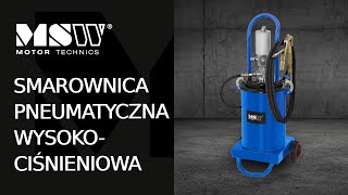 Smarownica pneumatyczna wysokociśnieniowa 12L MSW Motor Technics PRO-G 12 | Prezentacja produktu