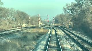 Hop Aboard a Metra SouthWest Service Train and Look Out Its Rear!