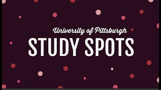 PITT: SECRET STUDY SPOTS!