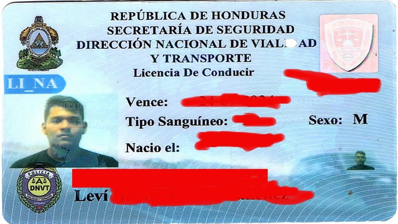 Cómo Obtener Tu Licencia De Conducir (Honduras)- Guía Rápida - YouTube