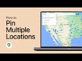 How To Pin Multiple Locations on Google Maps - Tutorial