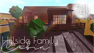 Hillside Family Home Bloxburg - welcome to bloxburg tiny town tour 120k roblox youtube