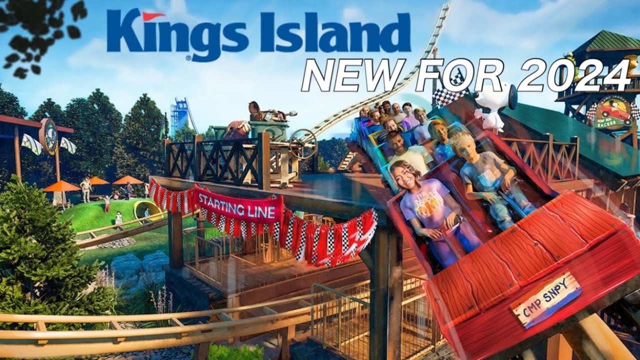 Kings Island New For 2024 Snoopy S Soap Box Racers Camp Snoopy Youtube