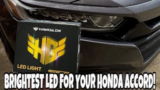 HAWKGLOW 9005 LED Headlights for 2018 - 2022 Honda Accord | C7F series