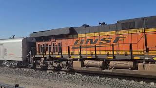 BNSF GEO Train at the Tehachapi Depot