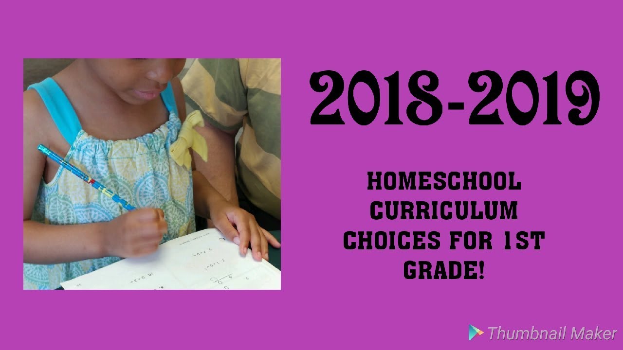 2018-2019 1st Grade Curriculum Choices! - YouTube