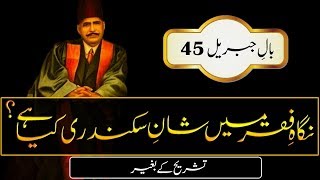Nigah E Faqar Mein  || Allama Iqbal Poetry || Abdul Mannan Official