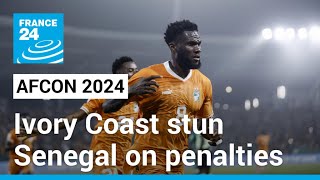 AFCON 2024: Ivory Coast stun title holders Senegal on penalties • FRANCE 24 English