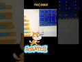Pac-Man con Scratch coding 🫨 #scratch #pacman #steamgame #short