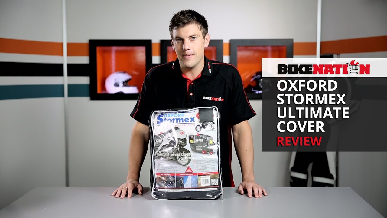 Oxford Stormex - Motorcycle Cover - Review - YouTube