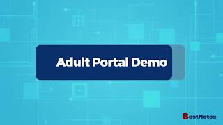 Adult Portal for Admissions | BestNotes Tutorial