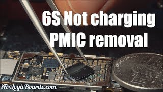 iPhone 6S Plus not charging - short on pmic line.