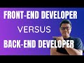 Front End vs Back End Developer. Apa Bedanya?