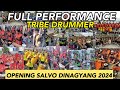 FULL PERFORMANCE TRIBE DRUMMER OPENING SALVO DINAGYANG FESTIVAL 2024 #dinagyang2024