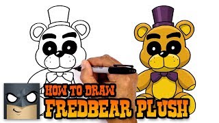 How to Draw Fredbear Plush | FNAF