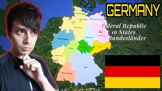U.S. American Texan reacts to Geography Now! | Germany