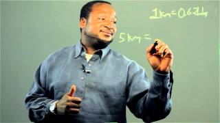 How to Convert 5 Kilometers to Miles : Math Conversions