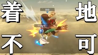 【スマブラSP】ドンキーコングに床を与えないザクレイが強すぎるｗｗ【切り抜き】