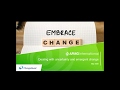 Webinar | Dealing with uncertainty and emergent change