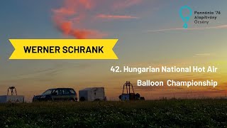 Interjú Werner Schrankkal (42. Magyar Nemzeti Hőlégballon Bajnokság, 2023, magyar felirattal)