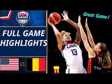 USA vs Belgium Basketball FULL GAME July 25,2024 Olympics 2024 USA Women's Basketball Today