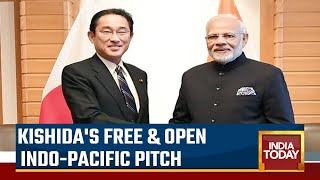 PM Modi Meets Japan PM Fumio Kishida | Defence And Trade On Agenda | World News Updates