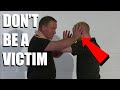 BRUTAL Defence against a strangle - DON'T BE A VICTIM!