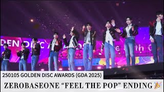 [250104 GDA] Zerobaseone “Feel The Pop” Ending 🎉 at the 39th Golden Disc Awards