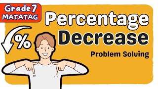 Grade 7 MATH Term 1 Week 4: Percentage Decrease | MATATAG - First Term/Quarter 1 (Tagalog Tutorial)