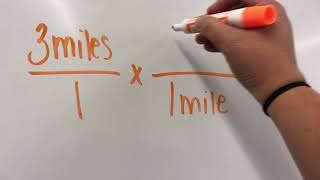 Dimensional Analysis (miles to inches)