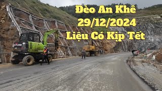 Đèo An Khê Gia Lai 29/12/2024 - Nhiều Hạng Mục Đang Trong Giai Đoạn Hoàn Thiện