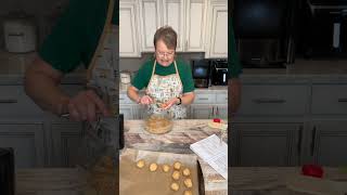 Easy no-bake peanut butter balls | Christmas baking with a great grandmother | Southern grandma