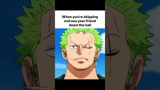 Relatable Anime - One Piece Edit #anime #real #fypシ