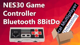 8BitDo NES30 Game Controller (Nintendo Bluetooth Wireless Controller) - Unboxing