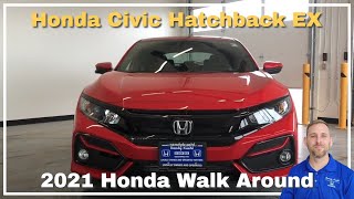 2021 Honda Civic Hatchback EX Walk Around